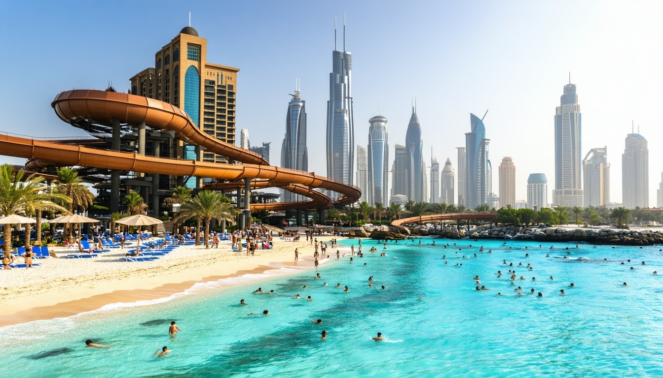 Aquaventure World Dubai luxury beach and relaxation